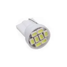 100X авто светодиодный W5W 194 T10 PINGO 8 светодиодный S SMD 3020 8SMD для чтения ширина номерного знака световой сигнал