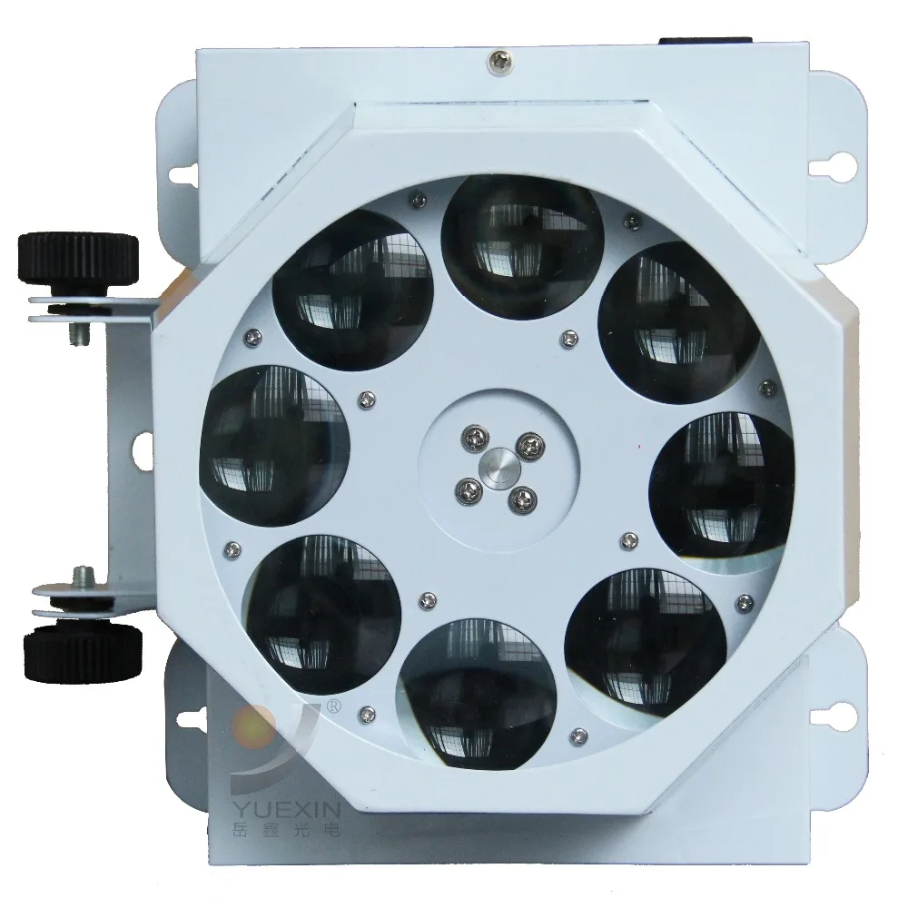 

8X3W RGBW with RG laser led pattern disco dj effect light for home stage lighting