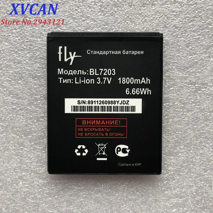 

High Quality For FLY BL7203 New Mobile Phone Lithium Original 2000mAh Battery Replacement Parts