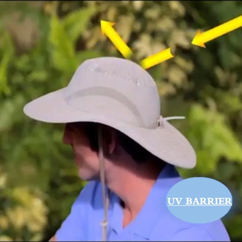 

Cooling Ice Cap Sunscreen Hydro Cooling Bucket Hat with UV Protection Keeps you Cool Protected