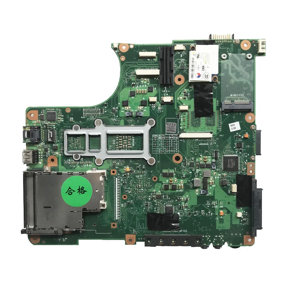 Материнская плата для ноутбука Toshiba L300D L305D 6050A2175001 MB A02 V000138200 DDR2 100%