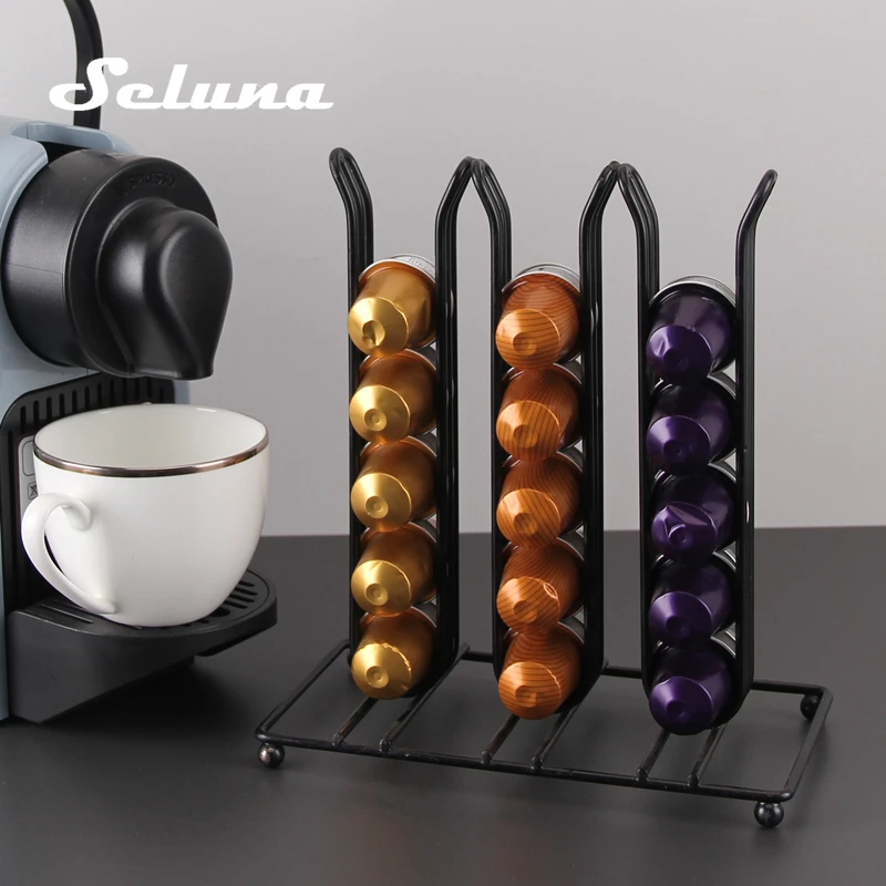 36 Cups Nespresso Capsule Storage Rack Coffee Pod Holder Tower Stand