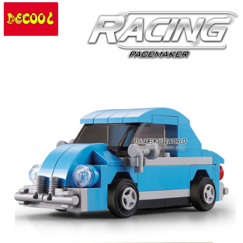 Гоночный автомобиль Decool миниавтобус умный мини Купер жук задняя панель