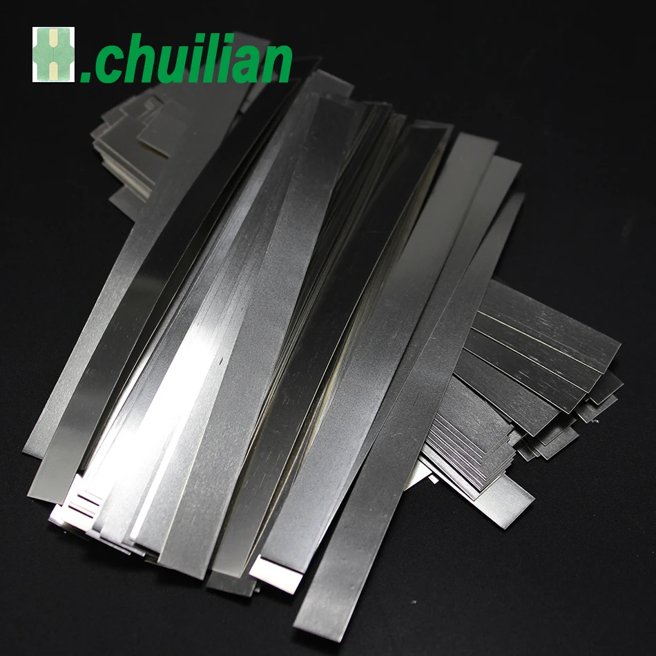 Chuilian 0 25 мм/0 3 мм толщина X 100 99.96% N6 чистая никелевая пластина полосы листы для 18650