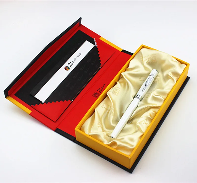 Picasso 607 Fountain pen Roman Love silver clip Pens gift pen with original boxin Fountain Pens