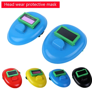 

Auto Darkening Welding Mask Helmet 1PC Welding Helmets Mask Eyes Leather Mask Welder Goggles Darken Shade