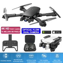 Dron 4K Drones With Camera HD WiFi FPV Optical Flow Positioning Dual Camera Helicopter Selfie Drone RC Quadcopter VS Visuo XS816 global drone visuo xs809hw upgrade xs812 gps drone folding selfie dron with hd fpv camera quadrocopter rc drones with camera hd