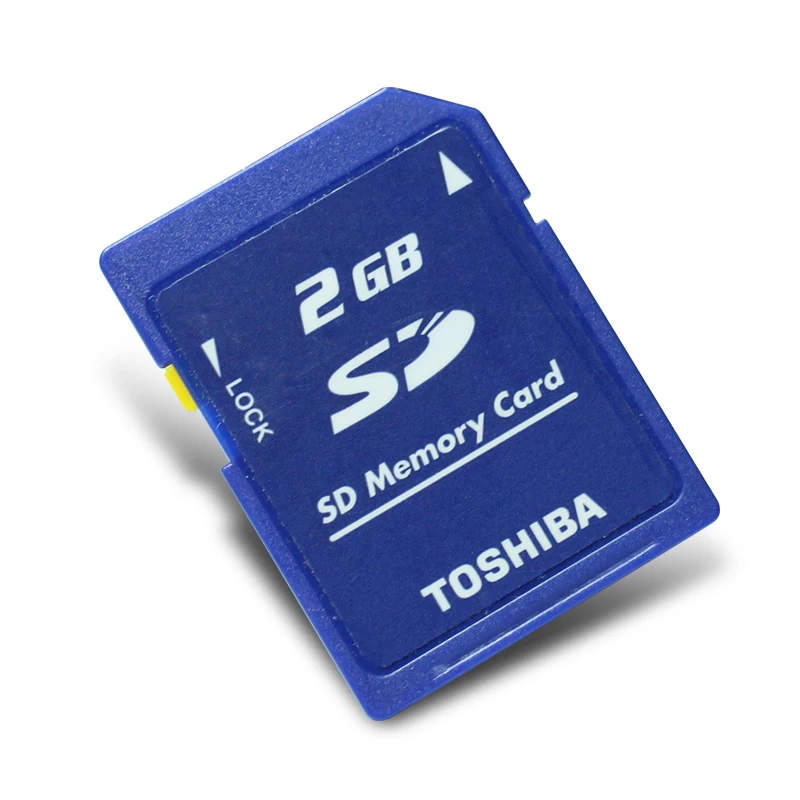 Дешевый Оригинальная карта памяти Toshiba sd карта 2 Гб Class2 SD 2 г карта памяти Secure SD карта памяти для цифровых камер