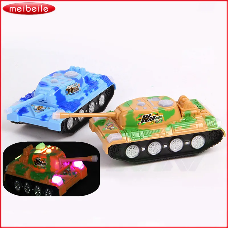 

New Large Universal Music Light Tanks Tanks Model Toys for Children'g Gift Color Random