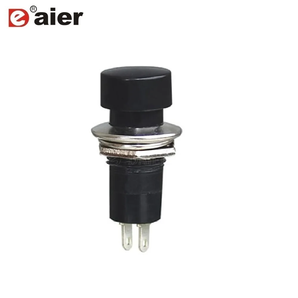

100PCS PBS-16B 12MM OFF-(ON) momentary 2 PIN push button switch