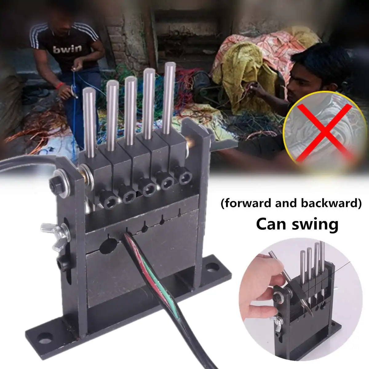 Manual Wire Stripping Cable Peeling Machine Scrap Stripper Metal Recycle Tool