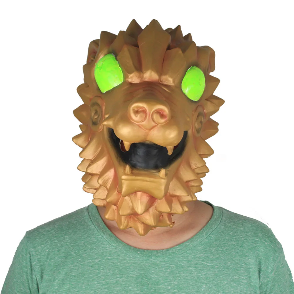 

Yacn Battle Hound Mask Adult Dog Costume Latex Masks Cosplay Gameplay Mask Halloween Drift Masks Party Props