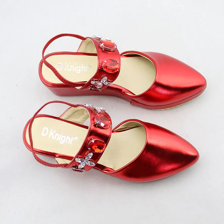 Crystal Gladiator Sandals 2017 New Creepers Platform Wedges Summer Casual Slingback Shoes For Woman Big Rhinestones High Heels (5)