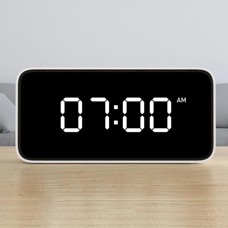 Xiaomi Xiaoai умный будильник Голосовая трансляция часы ABS настольные Dersktop часы Автоматическая Калибровка Mi Home App