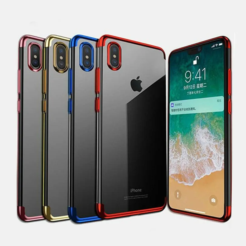 Роскошный чехол для iPhone 11 Pro XR XS MAS X 7 8 6S 6 PLUS, противоударный Прозрачный мягкий силиконовый чехол s для 8 plus, роскошный чехол