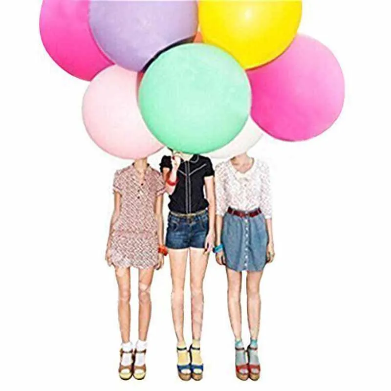 5pcs Big Balloons for Wedding Birthday Bachelorette hen Party baby bridal shower new year Christmas Decoration photo shoot prop