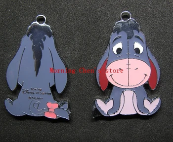 

NEW Free shipping 30 Pcs Cartoon eeyore Metal Charms Jewelry Making Pendants Earrings W45