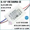5-20Pieces TUV-CE EMC LVD PFC External 36W AC85-277V LED Driver 1-36Cx1W 300mA DC2-120V Constant Current LED Lamp Free Shipping ► Photo 3/6