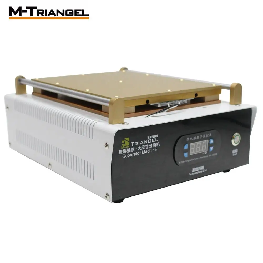 M-Triangel 7 14inch 110V/220V Built-In Air Pump Vacuum Separator for iPad Screen Repairmobile LCD touch screen seperate machine