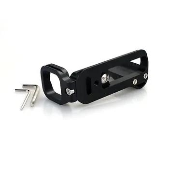 

Pro Vertical L Type Bracket Tripod Quick Release Plate Base Grip Handle For Panasonnic GM