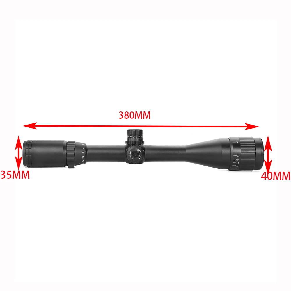 Охотничий прицел Tratical 4-16X40AOL блокировка, сброс Mil-dot RGB подсветка Сетка прицел Коллиматорный прицел