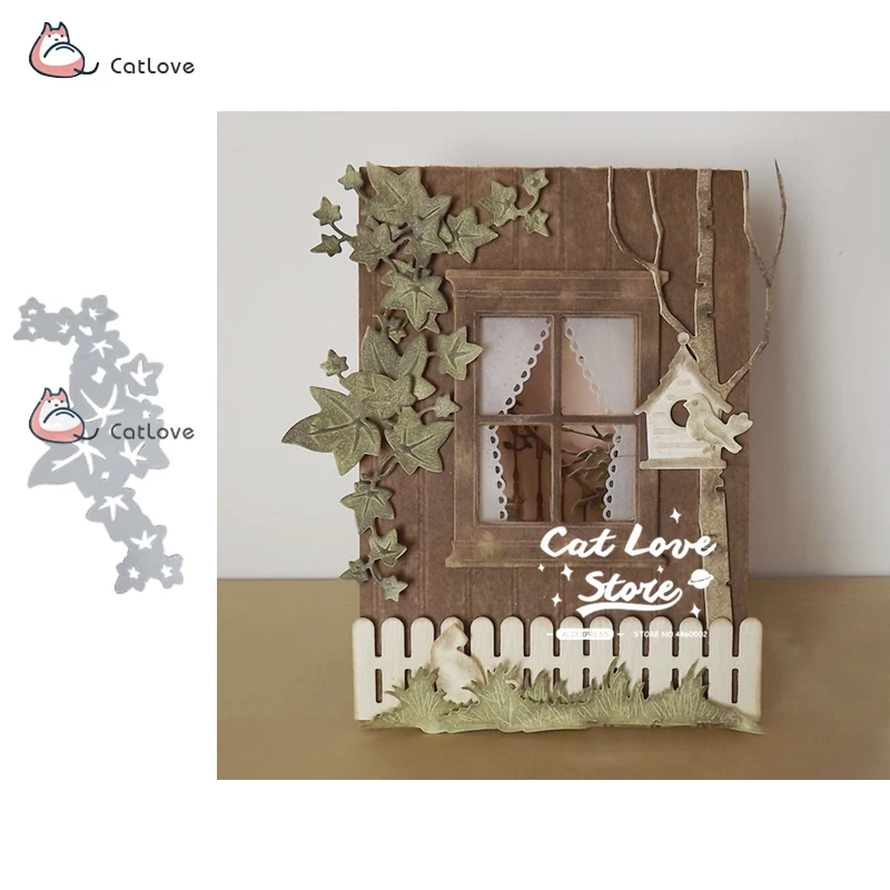 

Window Decoration Metal Cutting Dies Stencils For DIY Scrapbooking Paper Card Decorative Craft Dies Embossing Die Cuts New 2019