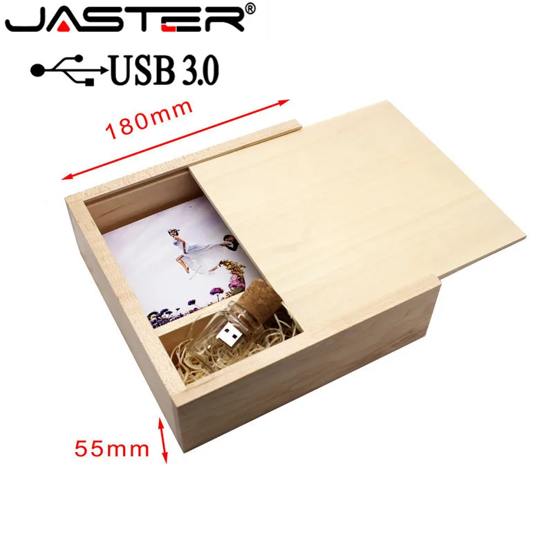 

JASTER USB 3.0 180*180*60mm Photo Album USB+Box usb flash drive Memory stick Pendrive 8GB 16GB 32GB customer LOGO Wedding GIFT