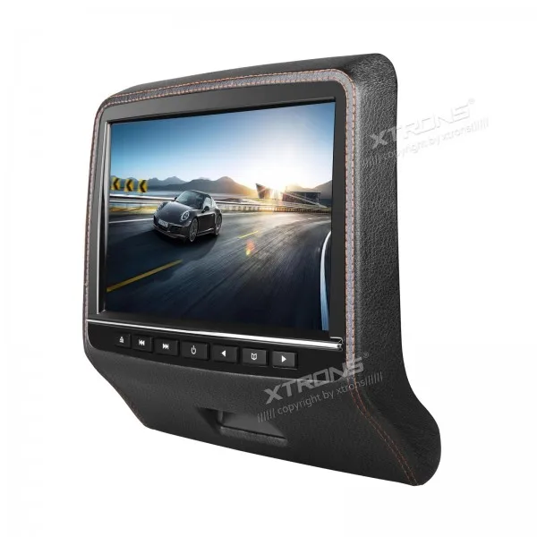 Excellent XTRONS 9 inch HD Digital TFT Screen Leather slim Styled Car Headrest DVD Player with HDMI Port car stereo 1 Excellent XTRONS 9 inch HD Digital TFT Screen Leather slim Styled Car Headrest DVD Player with HDMI Port car stereo 1