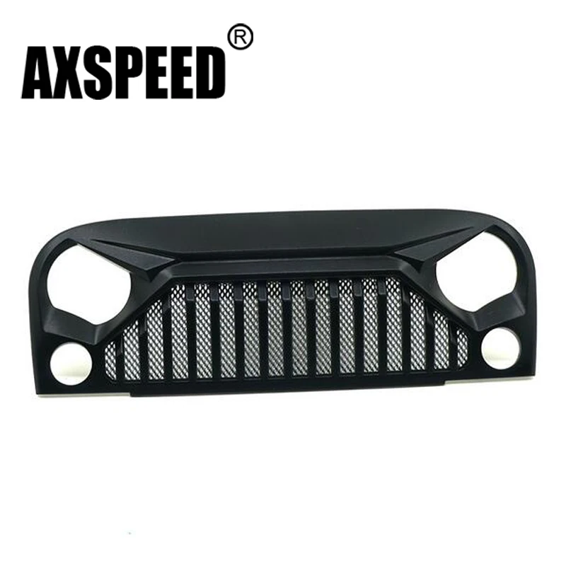 

1PC Air Inlet Grille Front Face for 1/10 RC Rock Crawler Axial SCX10 D90 Jeep Wrangler Rubicon Body Shell Black