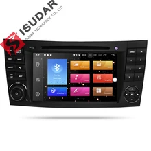 Isudar Car Multimedia Player Android 8.0 GPS 2 Din 7 Inch For E-Class/E200/E220/E300/W211/E320/Mercedes/Benz/CL Wifi Radio DVD