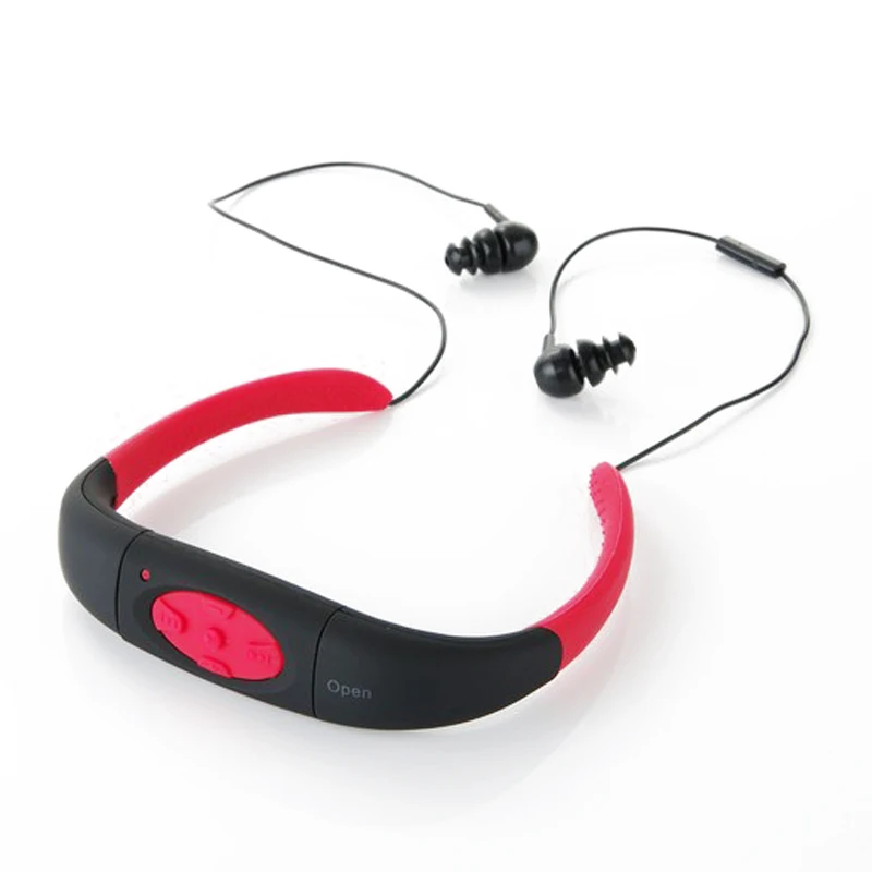 Swim Waterproof Bluetooth V4.0 Headphone Wireless Headset Sports Stereo