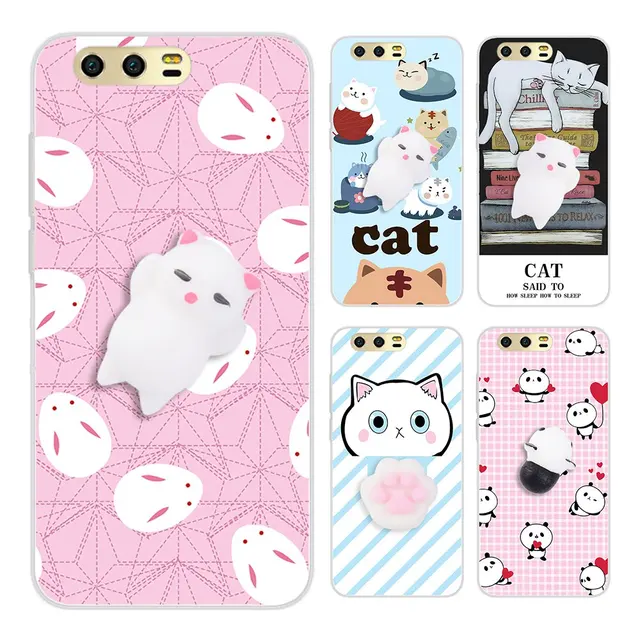 coque huawei p10 lite chat 3d