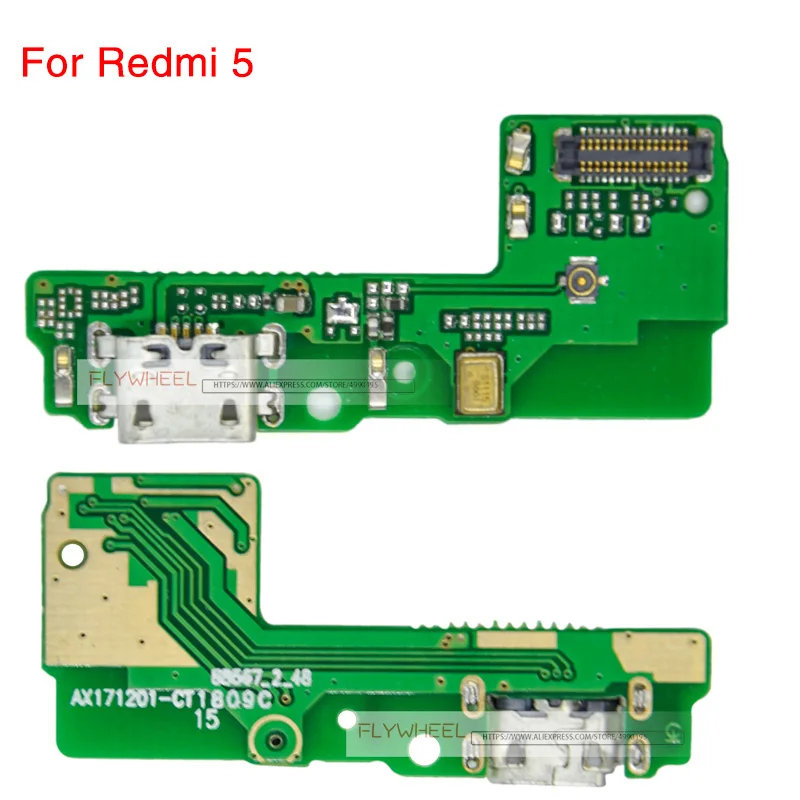 5 шт./лот для Xiaomi Redmi 4 4X Pro Note 5A 6 7 Plus зарядное устройство USB Порты и разъёмы док