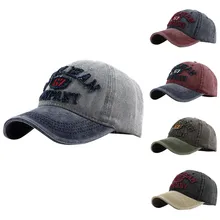 Унисекс кепки для бега Повседневное джинсовое платье с вышивкой письмо шляпа модные Бейсбол тропический шлем от солнца Регулируемый головной убор козырек Рок в стиле хип-хоп шляпа#1m06