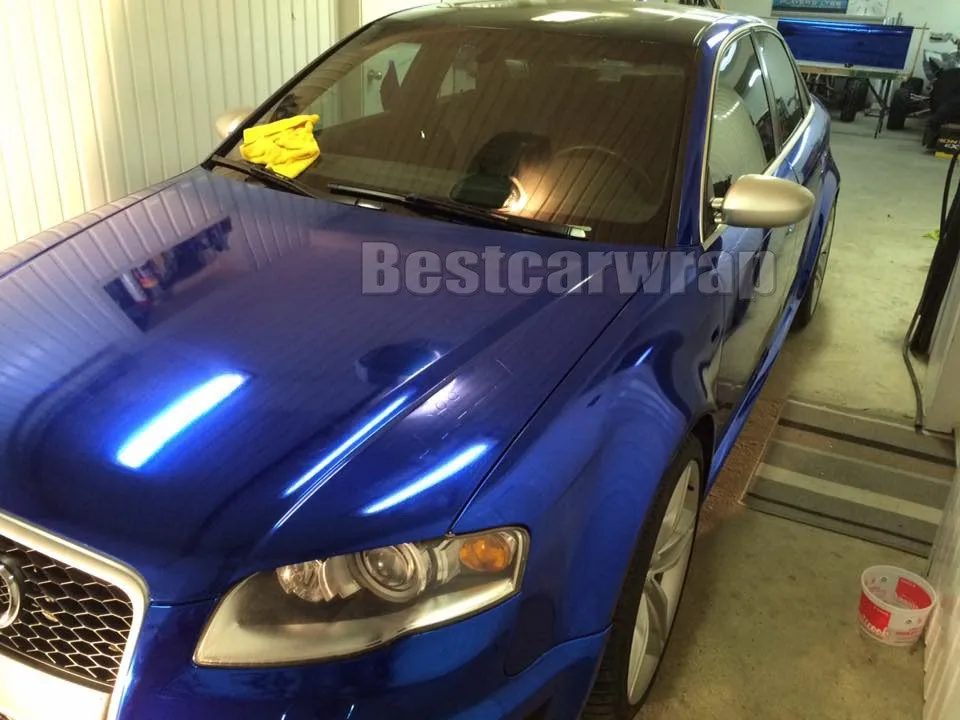 high strechable chrome mirro car wrapping film foil stickers (1)