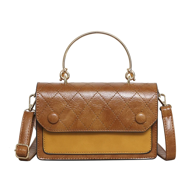 2018 Fashion Solid Color Shoulder Bag Neutral Luxury Handbags Women