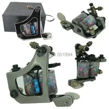 2014 New Alloy Tattoo machine High quality 10 wraps coil Tattoo & Body Art