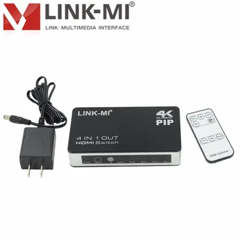 

LINK-MI H41P HDMI Switch 4 x 1 USER MANUAL HD Video wireless controller support display 4K x 2K@60Hz 4 in1 out HD Switch PIP