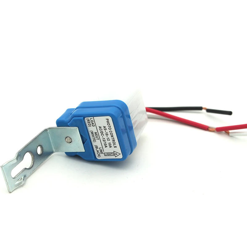1pc 12V 10A Twilight Sensor Switch Mini Twilight Dusk Sensor Switch Outdoor Night Light Sensor Switch for LED Lamp