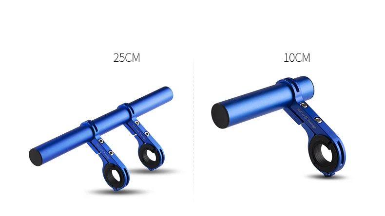 Удлиненный велосипедный руль из алюминиевого сплава для мотоцикла, удлиняющий фонарь с креплением, gps-держатель для телефона, расширитель для велосипеда, больше места