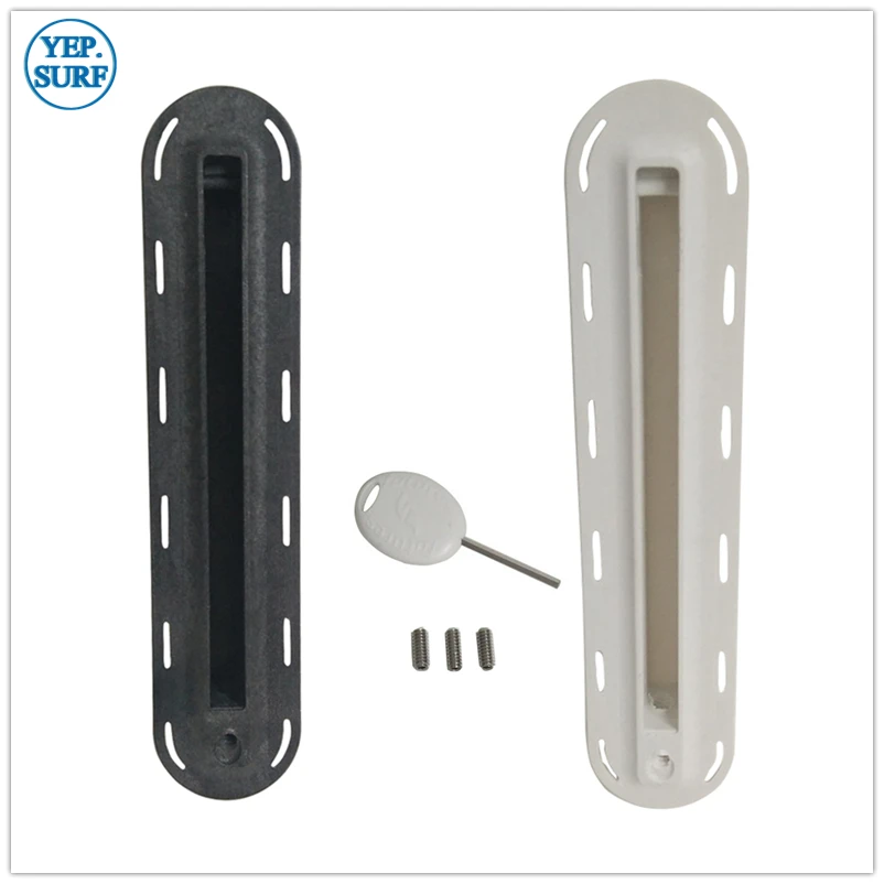 

Futures Black/White Fins Box with Key 5pcs per set Surfboard Colorful Future Fins Plug High Quality Surfing Fin Plugs