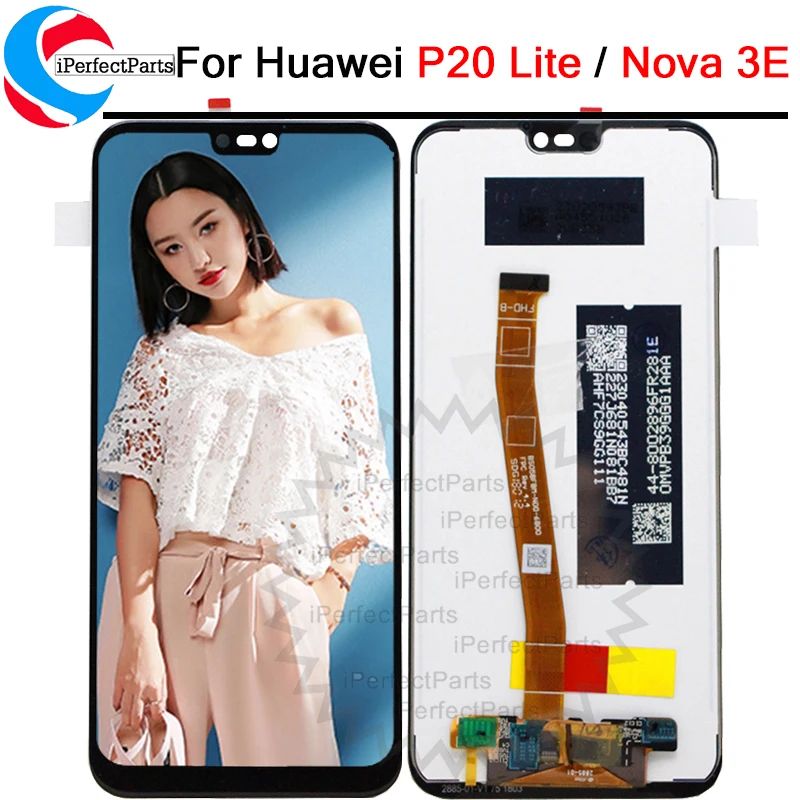 5 84 ''для Huawei P20 Lite / Nova 3E ЖК-дисплей с рамкой Сенсорная панель экран дигитайзер