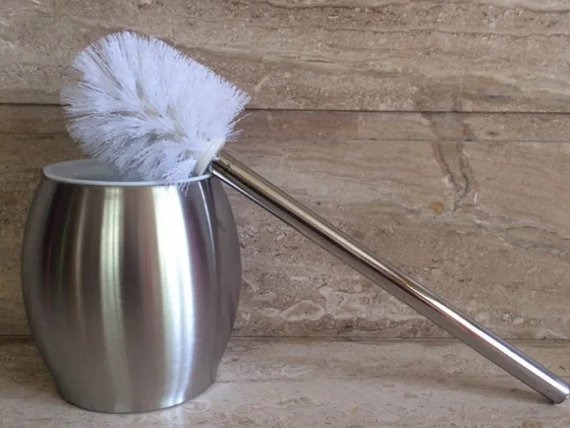 stainless steel toilet brush holder 1