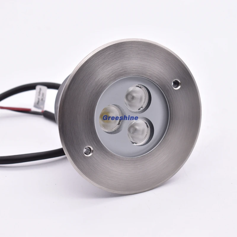 

9W RGB LED Underground Light IP67 Recessed Concrete Lamp In ground light Stainless steel 316 Cover Garden Lighting 8pcs/lot