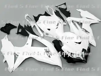 

white black for SUZUKI GSX R600 R750 08-10 GSXR 600 750 GSXR600 GSXR750 GSX-R600 GSX-R750 08 09 10 2008 2010 ABS body kit