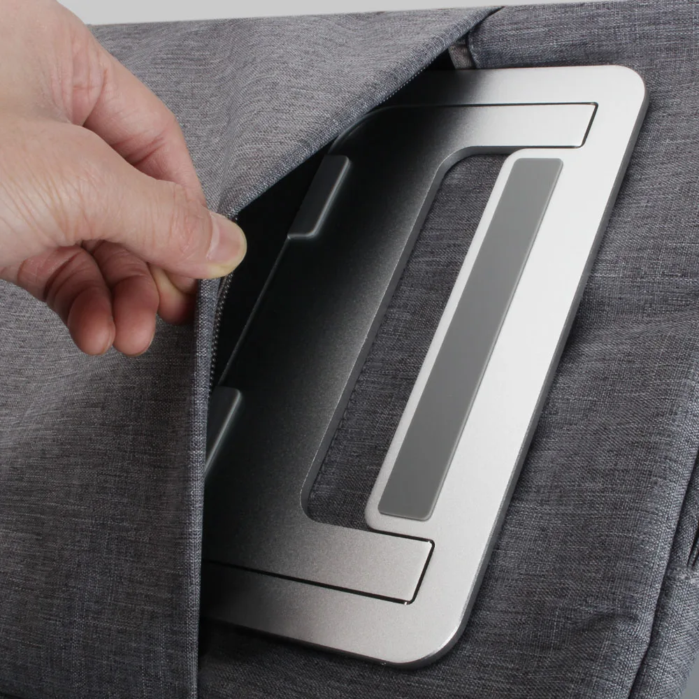 ZVRUA Universal Aluminum Alloy Tablet Holder For Macbook Pro Laptop Stand Holder Accessories For iPad Pro 12.9 Metal Support
