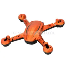 JJRC H12C Spare Parts Upper And Lower Whole Set Body Frame Body Cover Orange And White