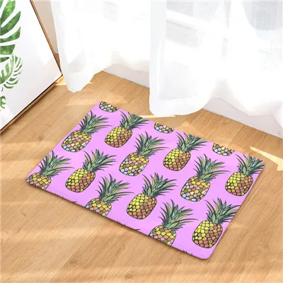 Cross-border law Laiwu 3d printing carpet pineapple bedroom home living room carpet cartoon printing mats mats custom - Цвет: 10