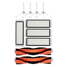 4 фильтра HEPA + 4 боковые щетки + 2 основных щетки для Xiao mi Vacuum 2 для Roborock S50 S51 mi Запчасти для робота-пылесоса аксессуары(China)