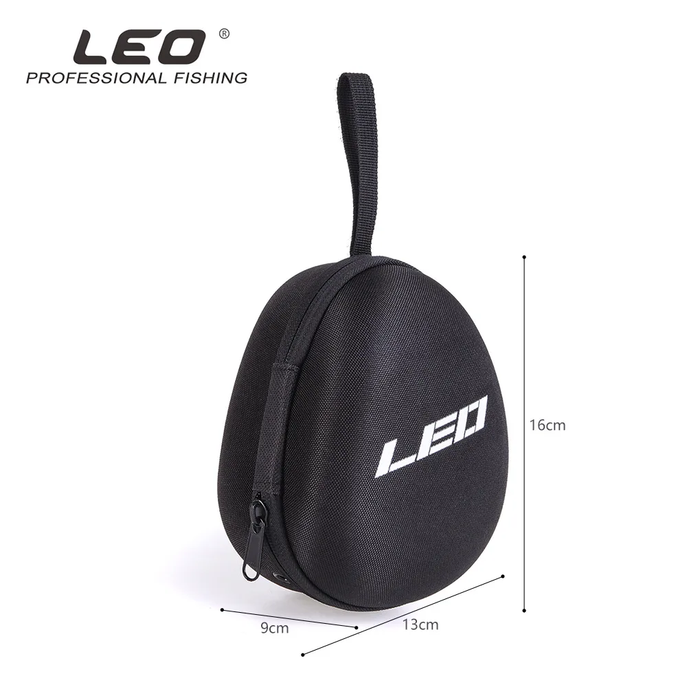 PU Fishing Reel Protective Bag Case Cover for Drum//Spinning//Baitcasting Reel